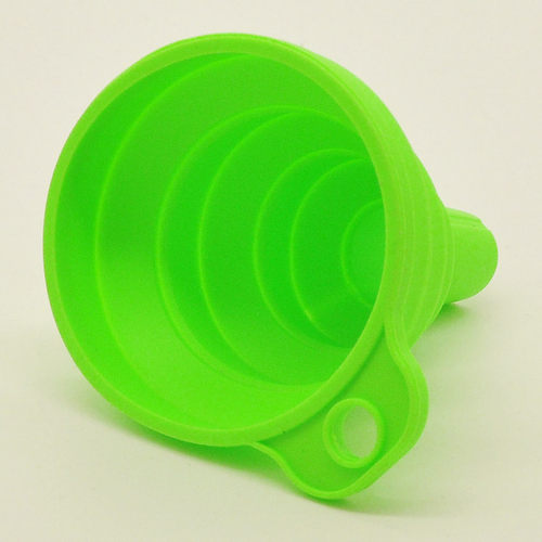 Foldable Funnel Silicone Collapsible Portable Funnels for Fu