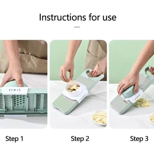Vegetable Cutter Stainless Steel Household Potato Shredder H