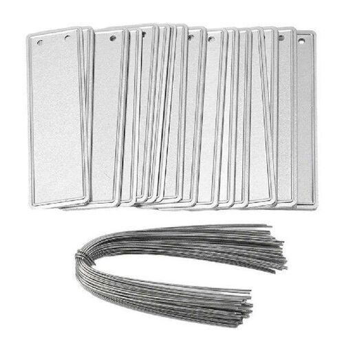 Label Your Garden Plants with Aluminum Label Tags Double