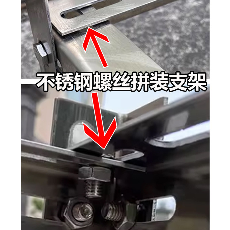 不锈钢空调外机层架1匹1.5匹2匹3匹加厚多层镀锌外机架叠放落地架,大家电,空调支架,淘宝优惠券,粉丝福利购,淘宝优惠卷