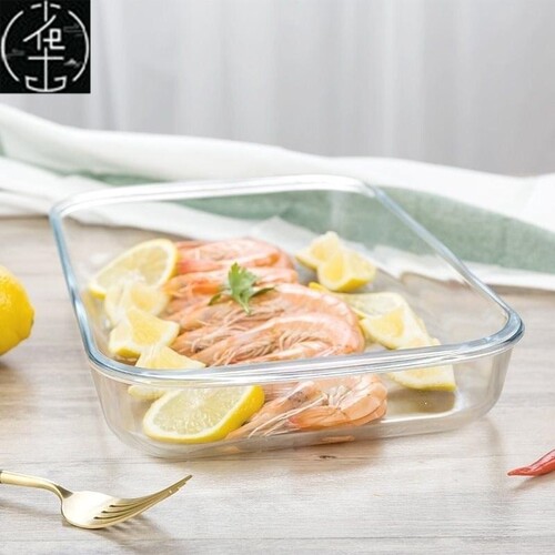 Square Pyrex baking microwave oven for baking Glass dish