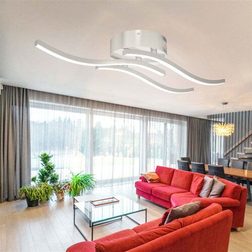 LED Ceiling Lights For Living Room 12W 18W 24W Warm Cold Whi