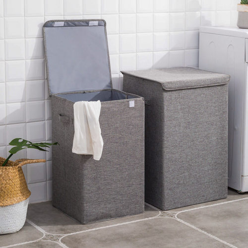 Extra large washable laundry basket clothes storage bucket