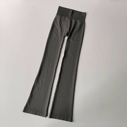 High Waisted Compression Without Awkward Lines Micro Flared