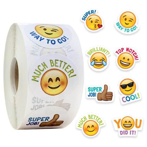 500pcs Star Reward Stickers for Kids School Teacher Supplies