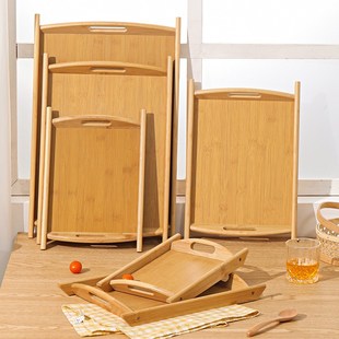 无敌下酒菜拼盘竹托盘长方形盘家用茶盘木质托盘餐盘卤味盘羊排盘