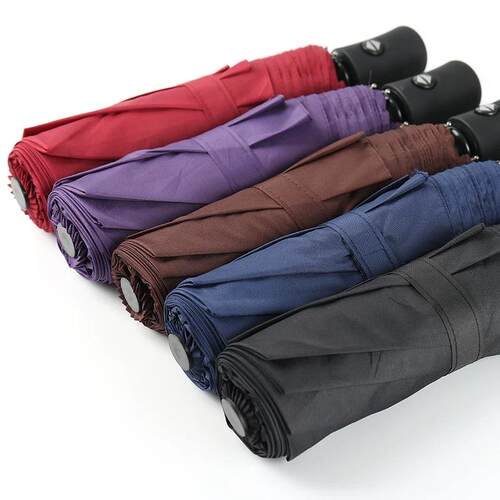 Automatic Folding Umbrella Men Business Sun & Rain Dual-Use