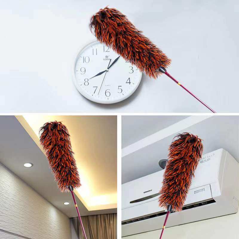 鸡毛掸子除尘扫灰家用可伸缩车载新房静电吸尘掸子不掉毛扫天花板,家庭/个人清洁工具,除尘掸,淘宝优惠券,粉丝福利购,淘宝优惠卷