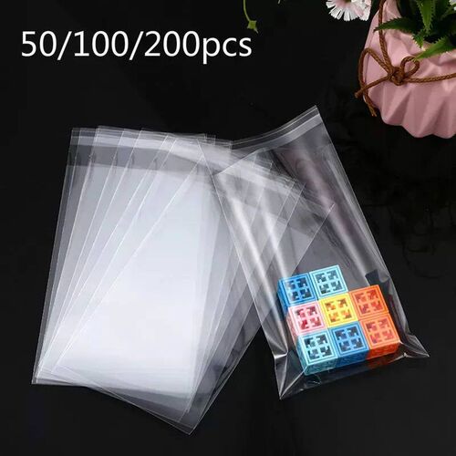 Wholesale 50/100/200pcs Transparent Self-adhesive Small Cell