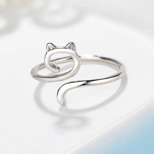 Cat Ears Crochet Ring Knitting Crocheting Loop Regulator