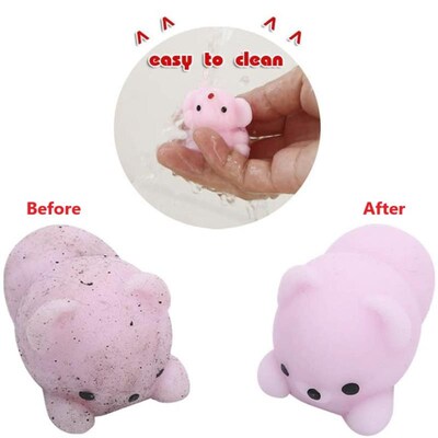 24pcs Squishy Toy Cute Animal Antisss Ball  Mochi Toy Sss Re