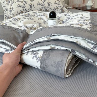 100% Cotton Summer Comforter Duvet Quilt Blanket Set Bedding