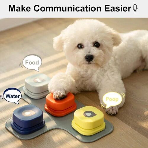Dog Button Record Talking Pet Communication Vocal Training I