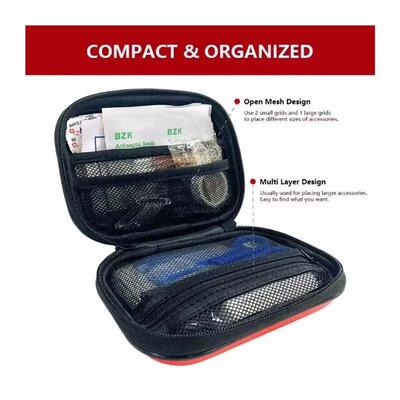 First Aid Kit Bag Empty First Aid Storage Box Waterproof Sma