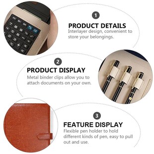 Multipurpose Binder A4 Paper Document Folder Budget Planner