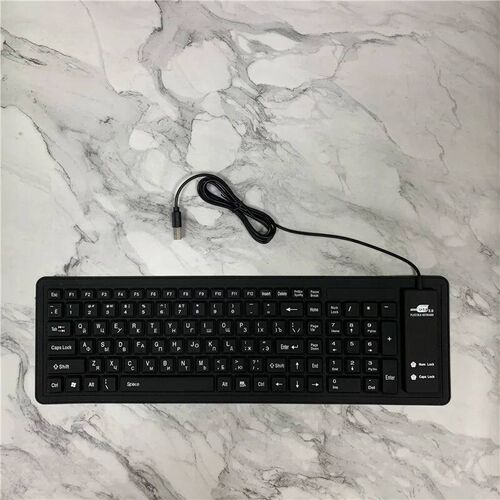 Russian Korean  French  Arabic Spanish 103keys Waterproof Du