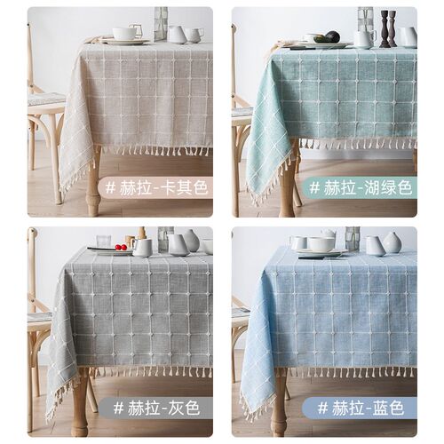 Table Cloth Linen Lace Tablecloth Rectangular Dining Table