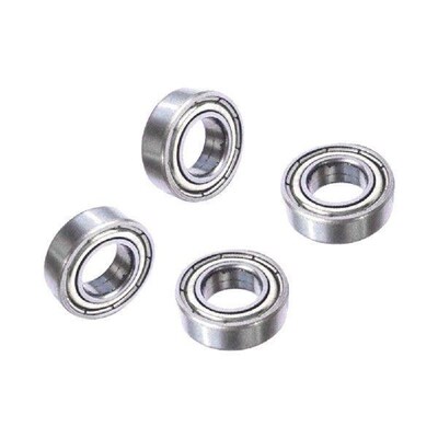 10pcs Deep Groove Ball Bearings Double Shielded Double