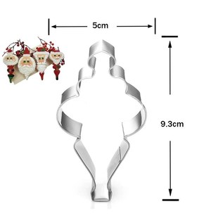 1pcs Christmas Cookie Cutter Xmas Santa Claus Snowman Snowfl