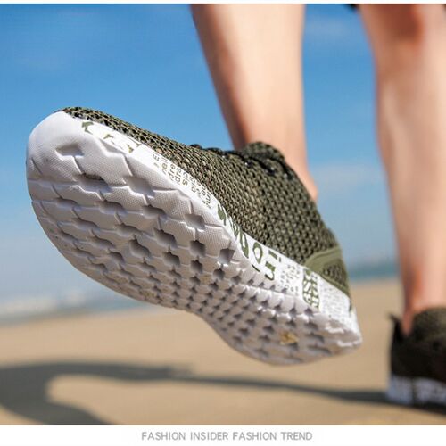 Men Aqua Shoes Breathable rekking Wading Beach Quick Drying