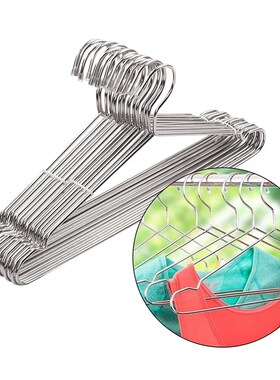 Stainless Steel Clothes Hanger Organizer Strong Metal Coat S