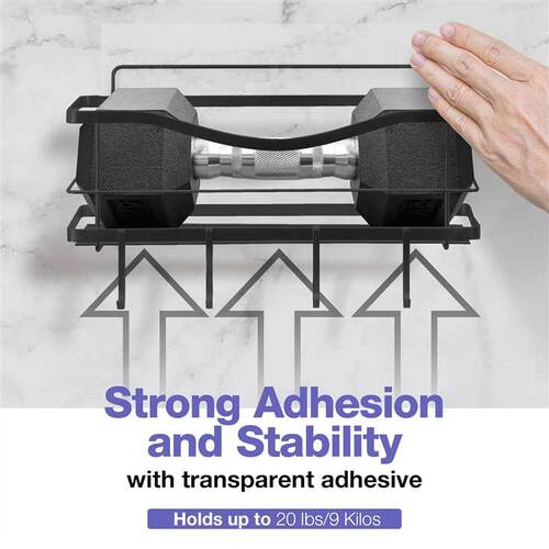 Shower Caddy Self Adhesive Shower Organizer Rack Bathroom