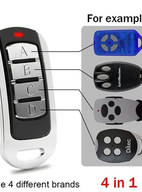 Garage Door Remote Control Duplicator 287MHz-868MHz Multi-Fr