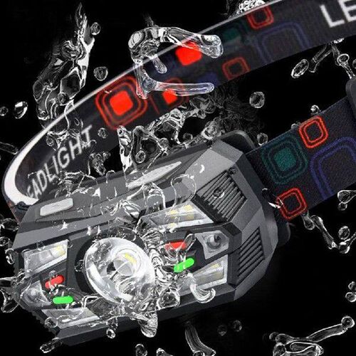 LED Super Bright Headlight Motion Sensor Powerful Headlight