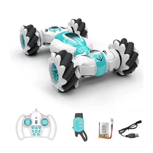 Gesture sensing remote control toy deformation car drift