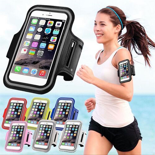 Sports Arm Bag Mobile Phone Holder Bag Running Gym Armband E