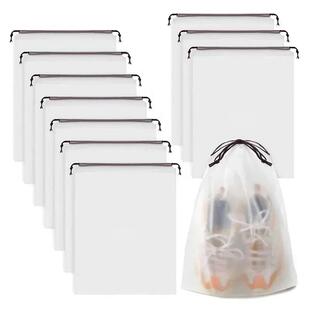 10PCS Portable Shoe Storage Drawstring Eco Storage Bag for S
