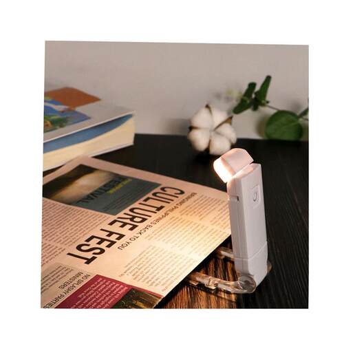 USB Book Light Book Reading Lamp Clip-on Book Lights Folding