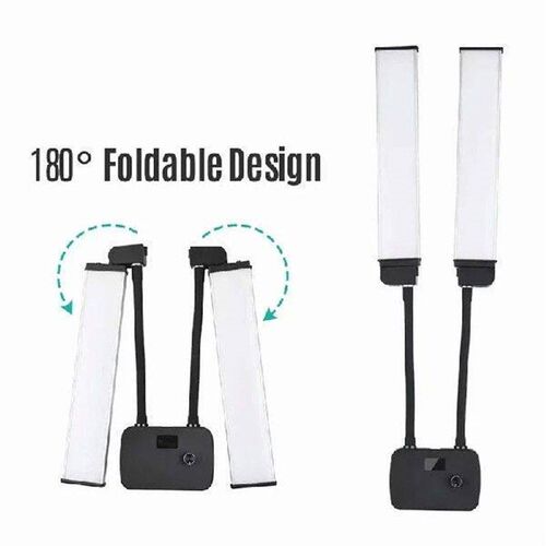 Double Arms LED Fill Light Photo Studio Long Strips LED