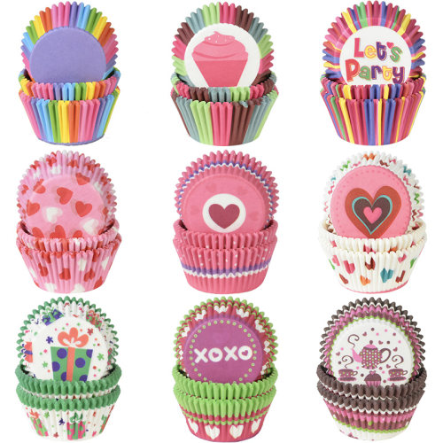 100Pcs Muffin Cupcake Paper Cups Cupcake Liner Baking Muffin