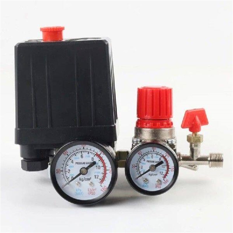 Pressure Switches Manifolds Regulator Gauges Air Compressor - 实物图