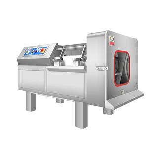 加工用 猪肉牛肉羊肉切丁切粒设备 W多功能火腿肠切丁机 输送带式