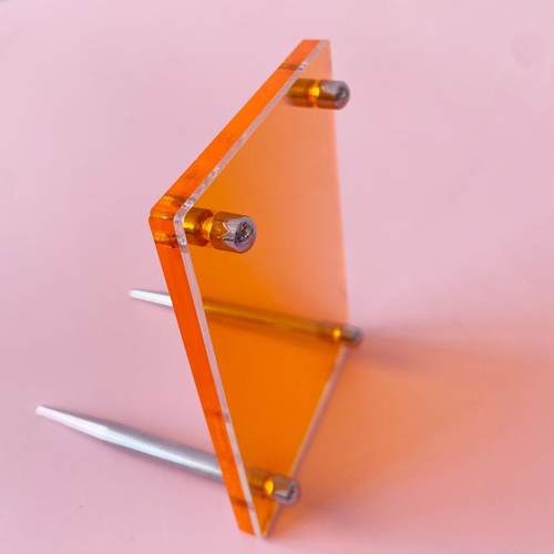 高透明a4长方形画框有机亚克力拼图框水晶玻璃相框摆台干花相框