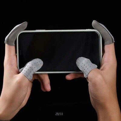 Two Finger Touch Screen Game Finger Cover Can Isolate Hand