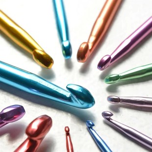 8/10/12/10Pcs Aluminum Knitting Needles Metal Crochet Set Ho