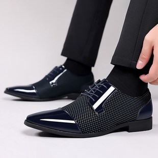 nding Classic Men Dress Shoes For Men Oxfords Patent Leather