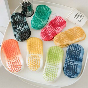 High Quality Cotton Non Slip Yoga Socks For Women Color Ankl