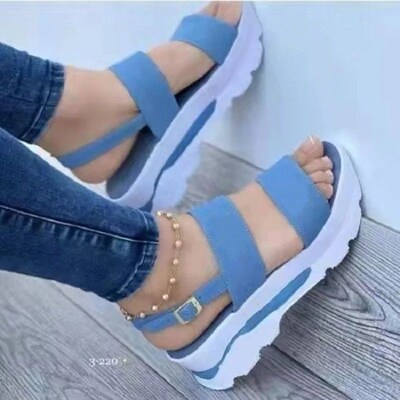 Women Sandals Lightweight Wedges Shoes For Women Summer Sand