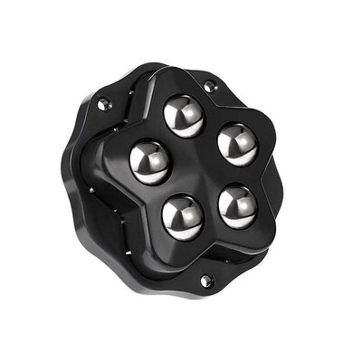 4pcs Moving Roller Kit Self Adhesive Mini Caster Wheels 360