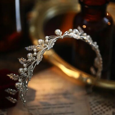 Hair Crowns Women Accessories Wedding Hairwear Bridal Headpi