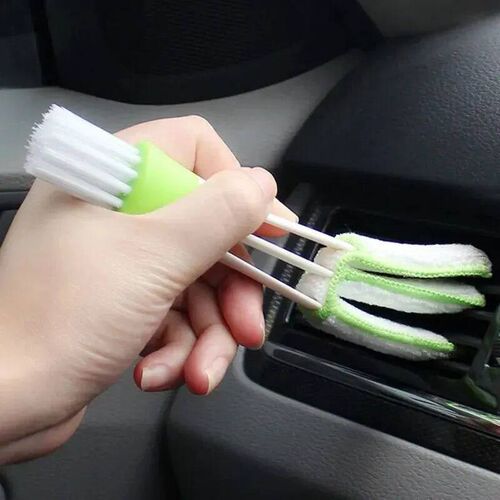 Multifunction Car Air Vent Cleaner Mini Double-end Micro Fib