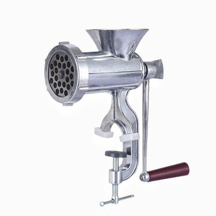 Meat Grinder with Tabletop Clamp Cutting Disks sausage grind