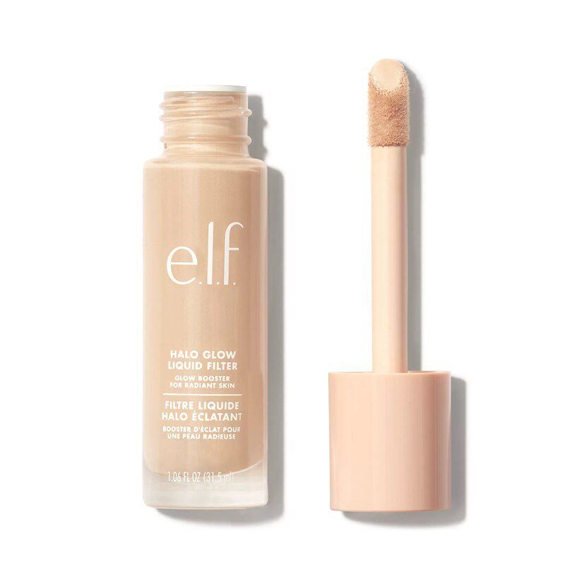 elf halo glow liquid filter妆前乳高光液打底提亮粉底CT平替