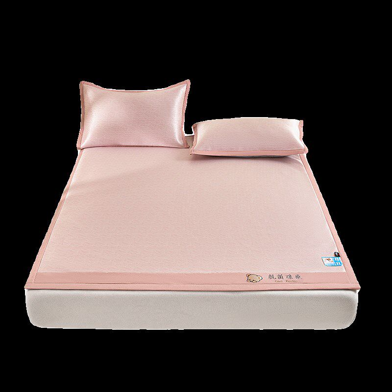 高端抗菌冰丝凉席可水洗席子可折叠空调软席202新款床笠款夏天,床上用品,冰丝席,淘宝优惠券,粉丝福利购,淘宝优惠卷