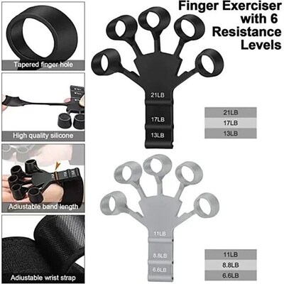 Silicone Grip Training and Exercise Finger Exercise Stretche
