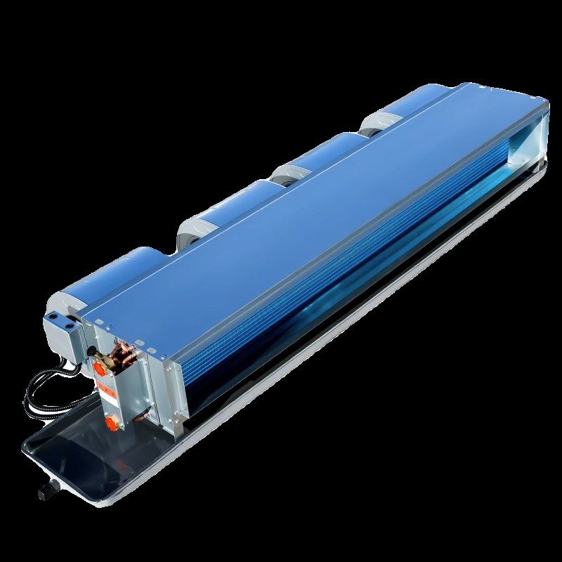 卧式暗装风机盘管中央空调水空调水冷暖水系统家用静音空气能空调